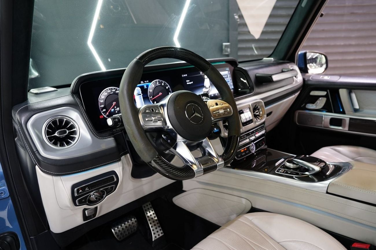 Mercedes Benz G63 AMG MANUFAKTUR EXCLUSIVE PLUS 2022 Mercedes-AMG G63, G Manufaktur Package, Carbon Interior, Rear Entertainment, Gargash Warranty!!