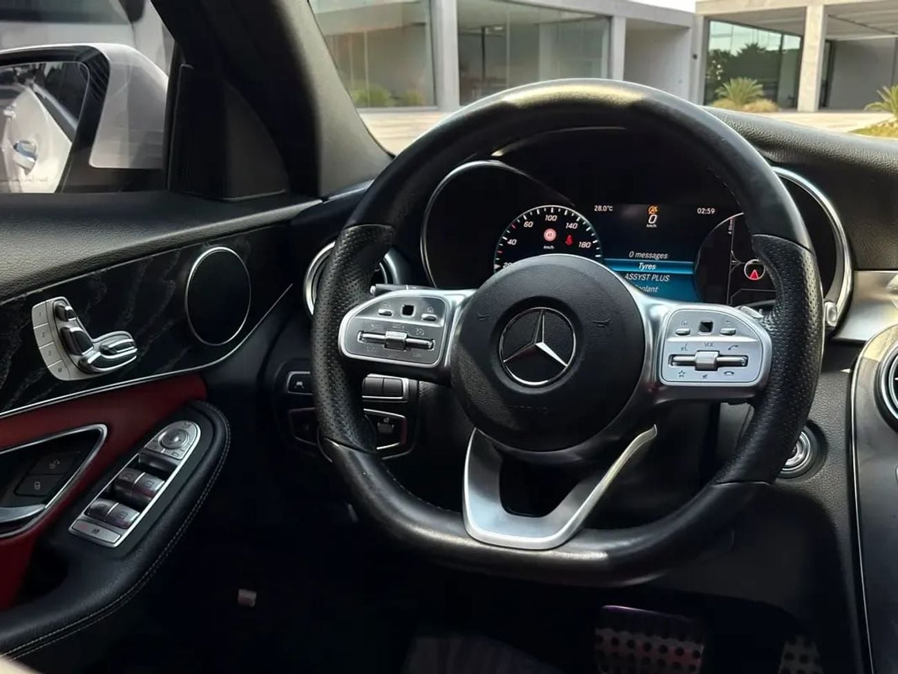 مرسيدس بنز C 200 AED 1,360 P.M | 0% DOWN PAYMENT | MERCEDES-BENZ C200 | 2020 | GCC SPECS