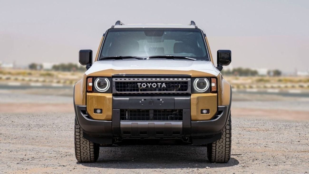 تويوتا برادو ADVENTURE 1ST EDITION 250 2.8D AT FIRST EDITION MY2025 – SAND & GREY ROOF