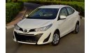 Toyota Yaris 1.5 Sedan MY2019 with warranty