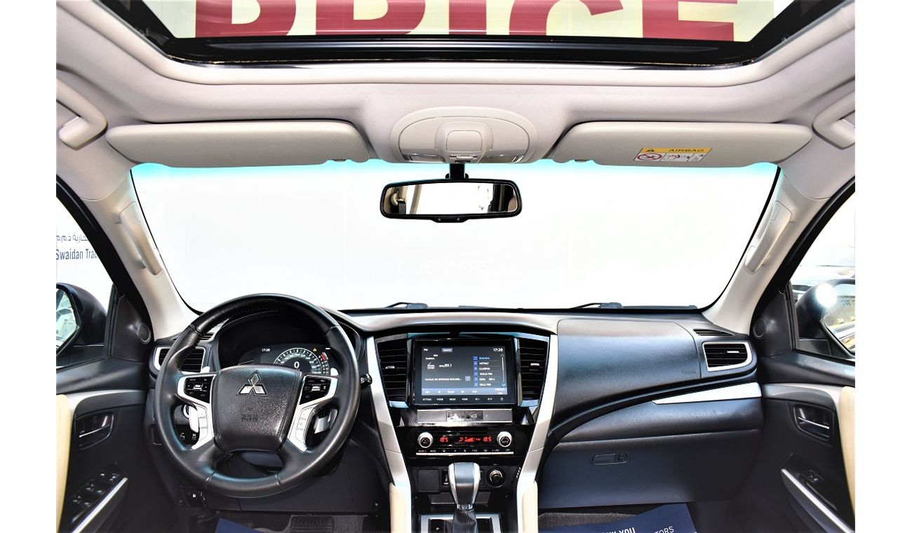 Mitsubishi Montero AED 1774 PM | 3.0L GLS V6 4WD GCC DEALER WARRANTY