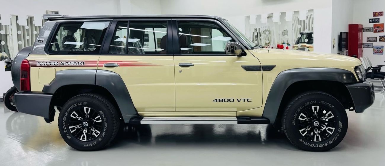 نيسان باترول سوبر سفاري GCC .. warranty .BRAND NEW