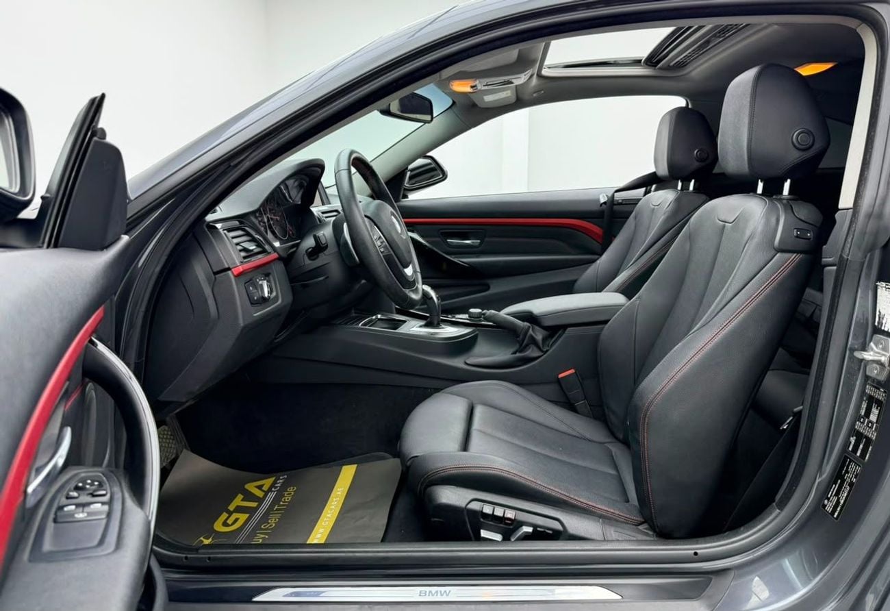 بي أم دبليو 420i SPORTS LINE 2016 BMW 420i Coupe, Service History, Fully Loaded, Excellent Condition, GCC