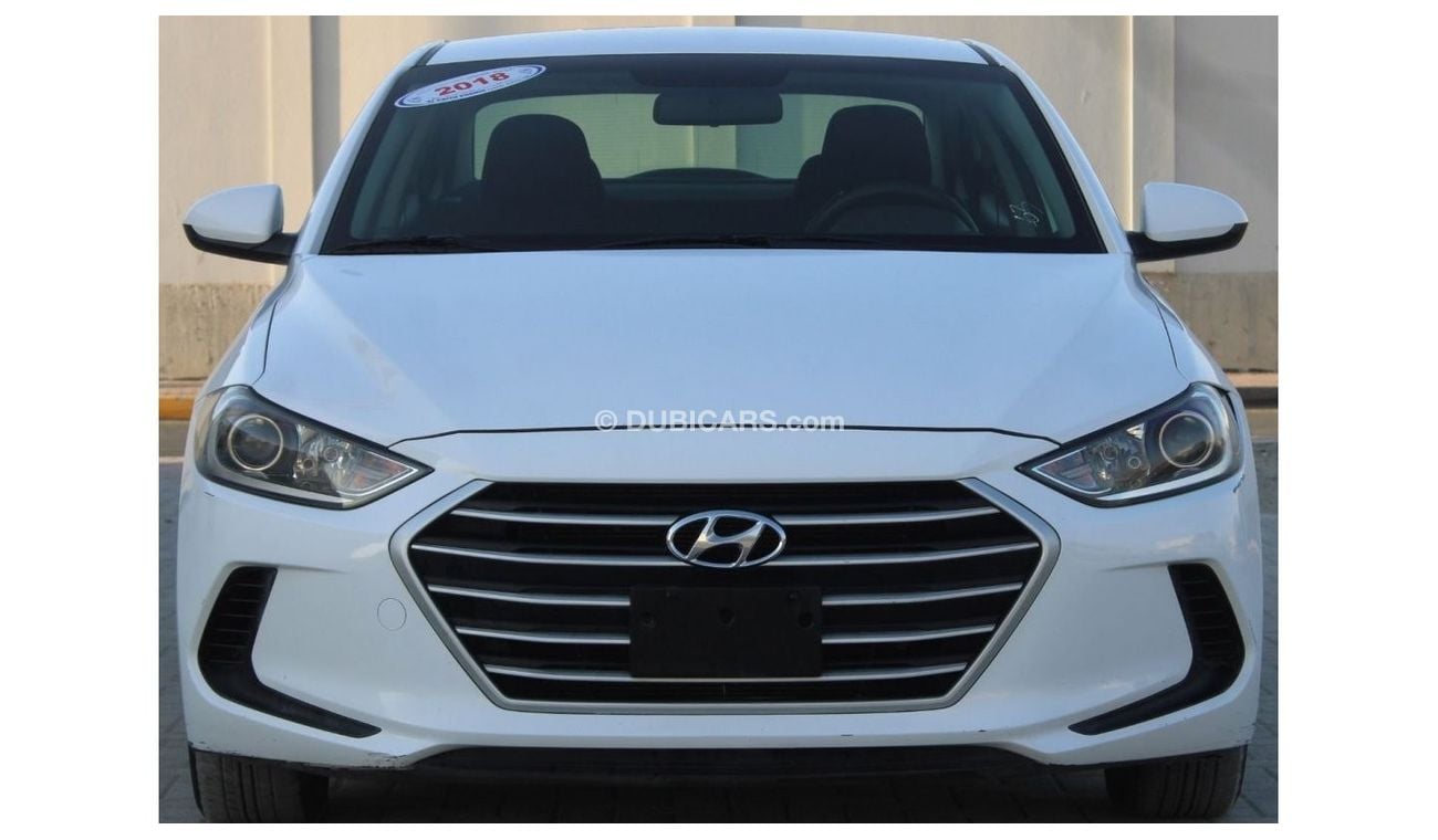 Hyundai Elantra GL Hyundai Elantra 2018 GCC in excellent condition without accidents