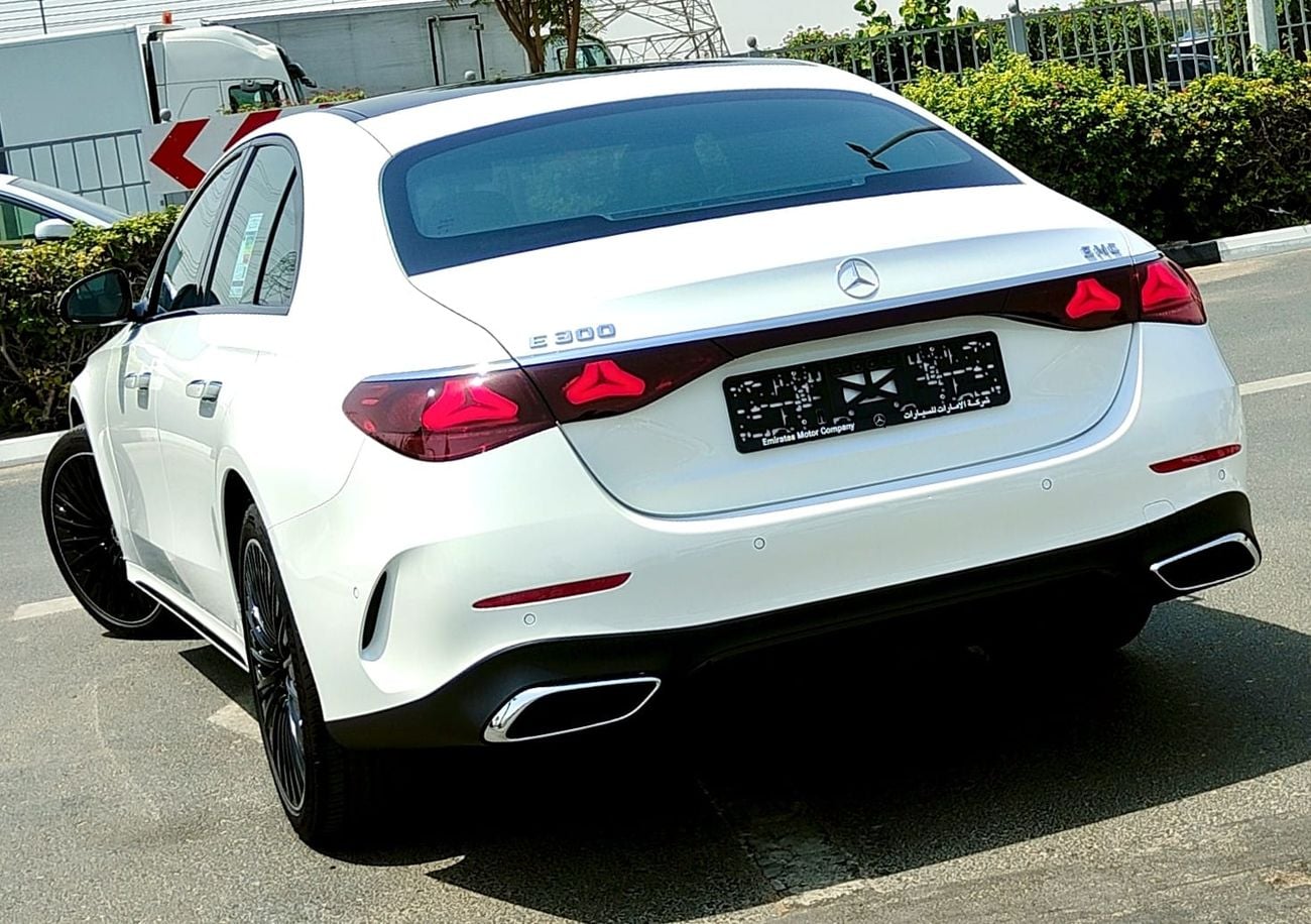 مرسيدس بنز E300 AMG Full Option Agency Warranty 2026 GCC