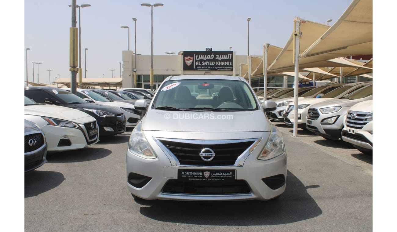 Nissan Sunny SV ACCIDENTS FREE - GCC - PERFECT CONDITION INSIDE OUT - ORIGINAL PAINT