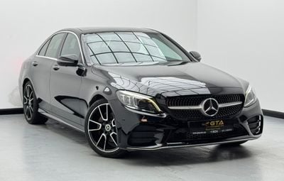 Mercedes-Benz C 200 2020 Mercedes-Benz C200 AMG, Service History, 1 Year Warranty, Excellent Condition, GCC