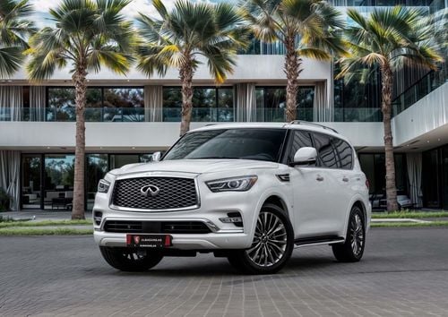 إنفينيتي QX80 | 3,525 P.M | 0% Downpayment | Agency Warranty!