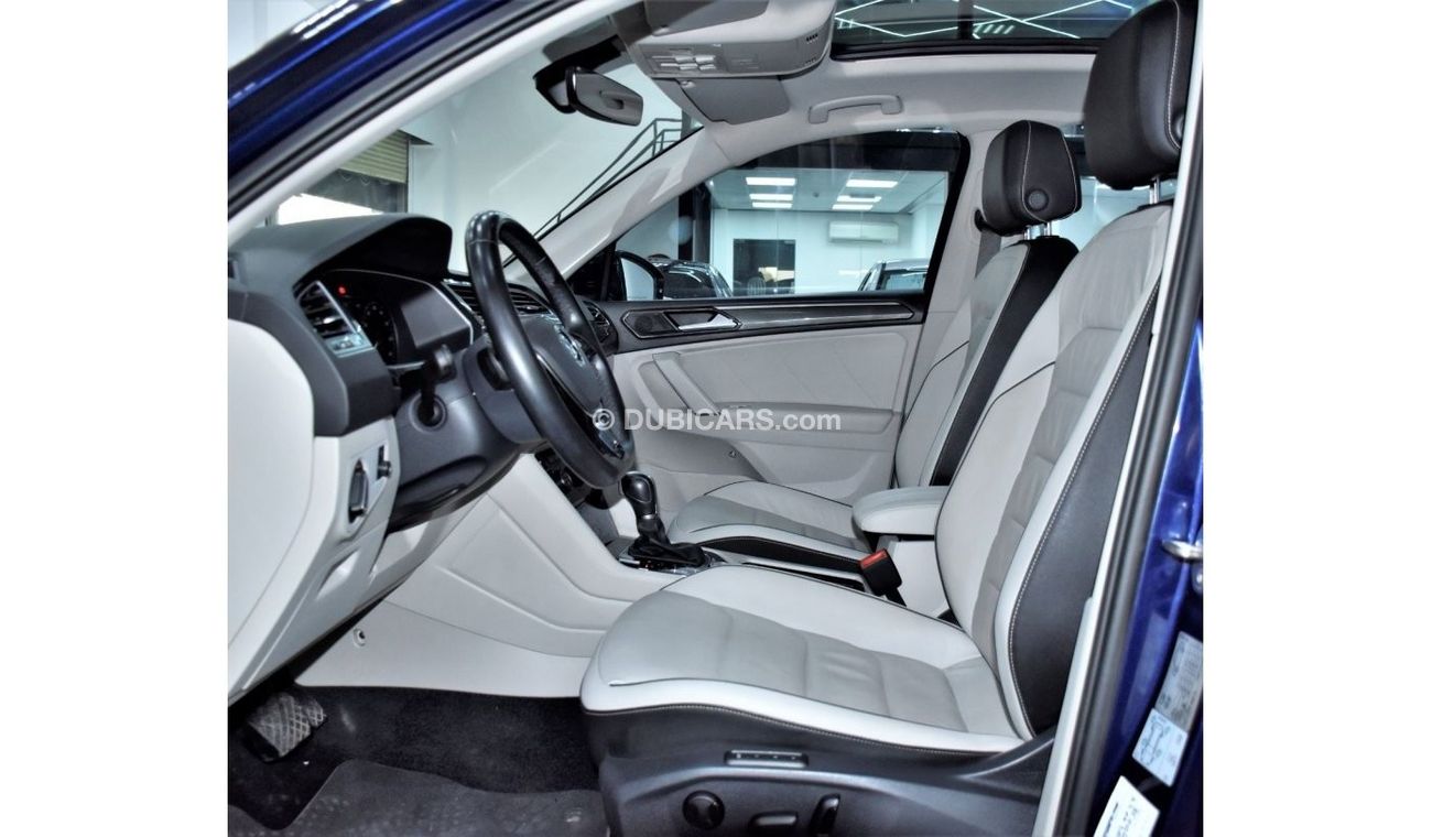 Volkswagen Tiguan EXCELLENT DEAL for our Volkswagen Tiguan 2.0TSi 4Motion ( 2017 Model ) in Blue Color GCC Specs