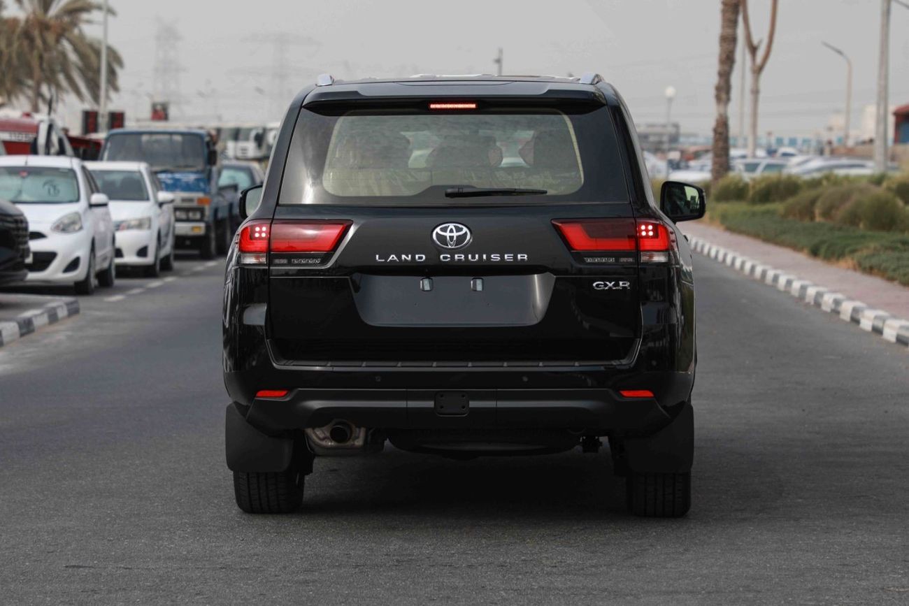 Toyota Land Cruiser 2024 Toyota LC300 4.0 GXR - Black inside Beige | Export Only