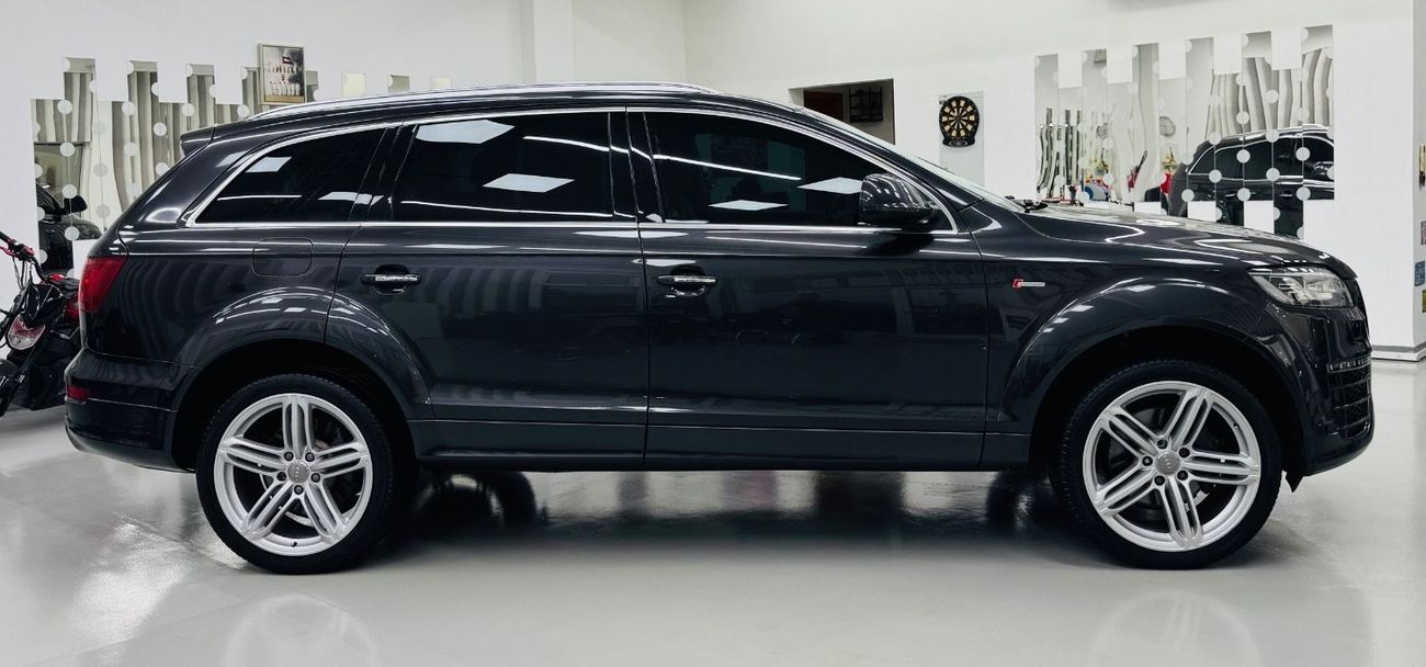 Audi Q7 GCC .. S line .. Full Options .. Perfect Condition .