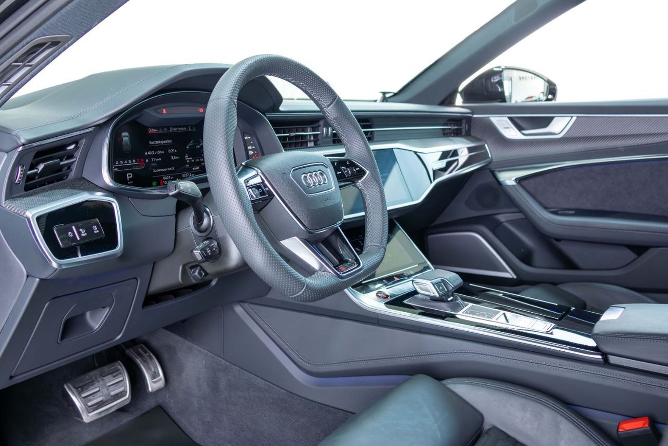 Audi RS6 Special Order-Premium Metallic Paint-Black on Black-Fastest Exclusive Estate