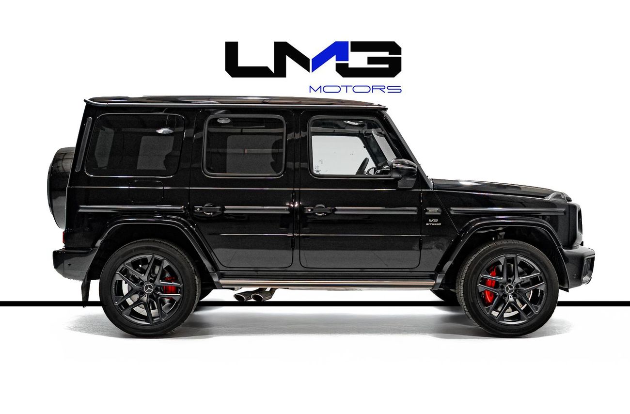 مرسيدس بنز G 63 AMG VERY LOW MILEAGE | 2025 G63 AMG | CARBON INTERIOR | G-MANUFAKTUR | BURMESTER AUDIO | WARRANTY