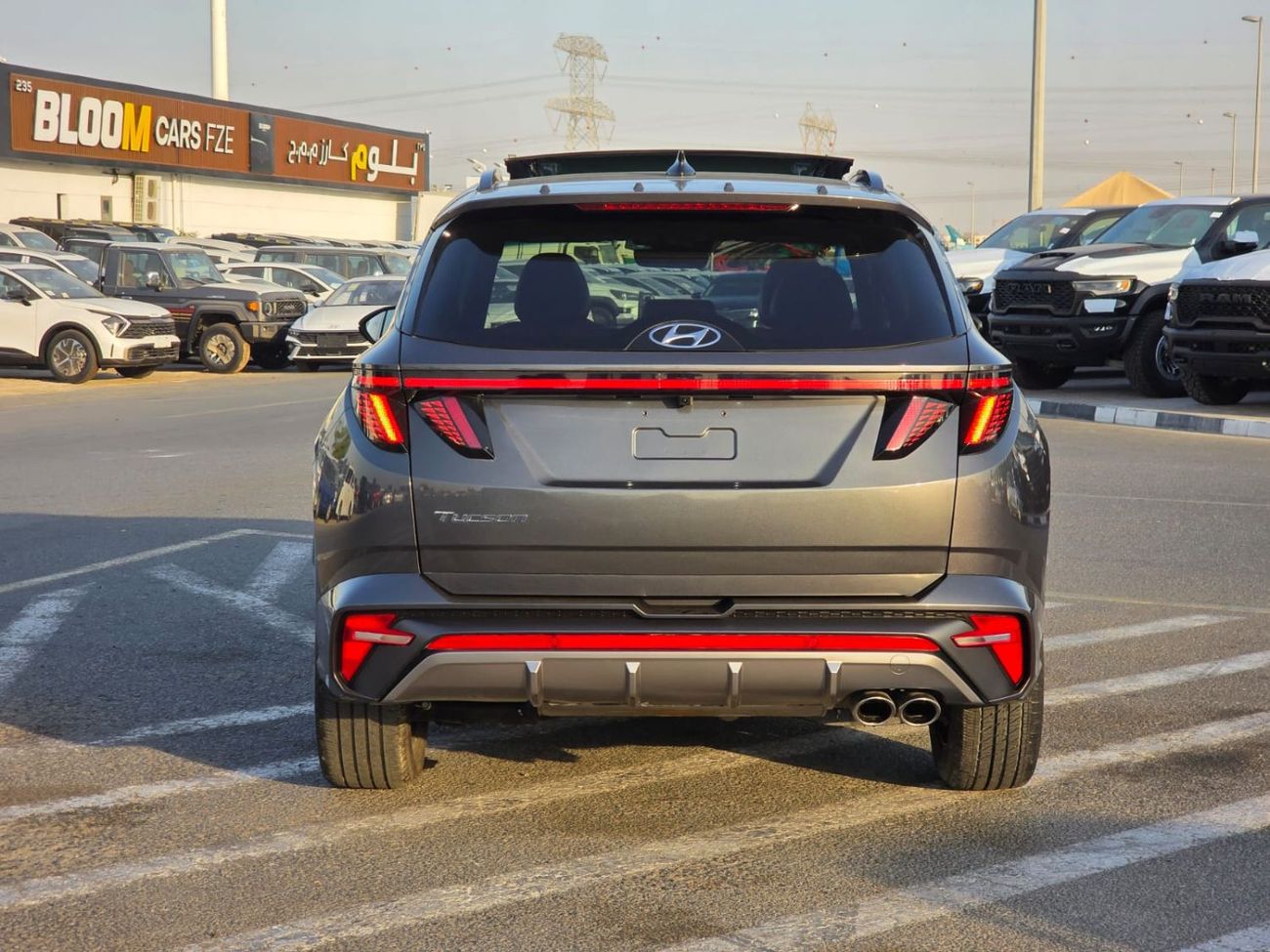 Hyundai Tucson 2023 Hyundai Tucson N line sport Edition 2.5L V4 - Panoramic Roof, original leather seats, Push butt