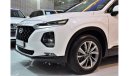 Hyundai Santa Fe EXCELLENT DEAL for our Hyundai SantaFe 2019 Model!! in White Color! GCC Specs