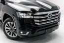 تويوتا لاند كروزر LC300 GXR 3.5L - Black Inside Beige | Export Only