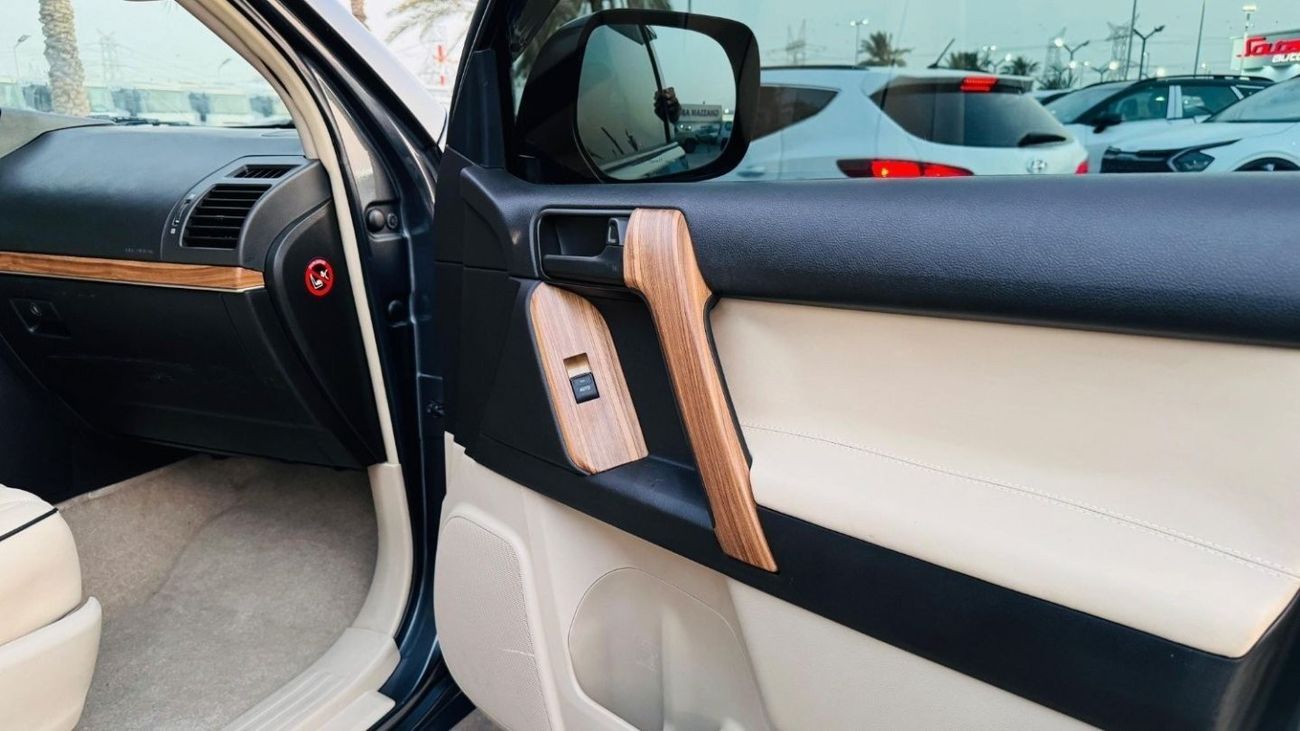 Toyota Prado MODIFIED TO 2023 MODEL WITH GR STYLE FRONT GRILL | PREMIUM BEIGE INTERIOR | 2010 | LHD | 2.7L PETROL