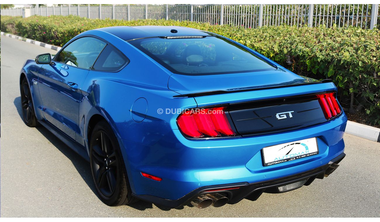 Ford Mustang GT Premium, 5.0 V8 GCC, 0km w/ 3Yrs or 100K km WTY + 60K km SERV from Al Tayer