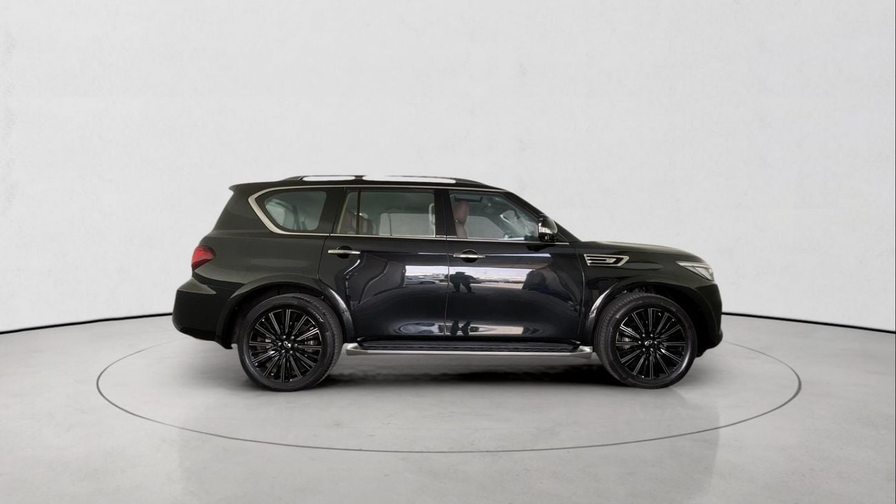 إنفينيتي QX80 5.6 SENSORY PRO AT 4WD 8 SEATS BLACK EDT | شامل الضمان | 0 ﺪﻔﻋﺓ ﺃﻮﻟﻯ
