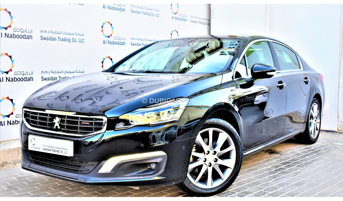 Peugeot 508 1.6L GT LINE 2017 GCC SPECS AGENCY WARRATY