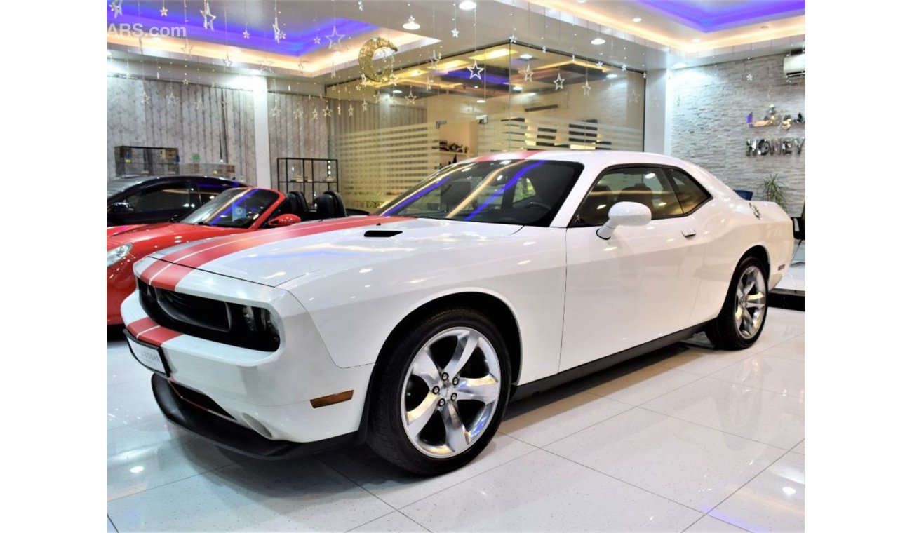 دودج تشالينجر FULL SERVICE HISTORY! Dodge Challenger 2013 Model!! in White Color! GCC Specs