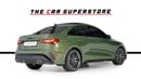 Audi A3 35 TFSI S Line 1.4L S line-GCC-District Green--Audi warranty & service valid till 2030