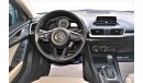 Mazda 3 1.6L S 2018 GCC SPECS DEALER WARRANTY