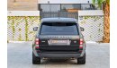 Land Rover Range Rover Vogue Autobiography | 4,726 P.M (4 Years) | 0% Downpayment | Full Option | Immaculate Condition!