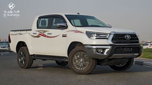 تويوتا هيلوكس GLX 2.4L | Automatic Transmission - Bed Liner - 4x4 - Rear Camera | GCC