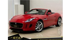 جاغوار F-Type V6 Convertible, Warranty, Full Jaguar Service History, Low KMs, GCC