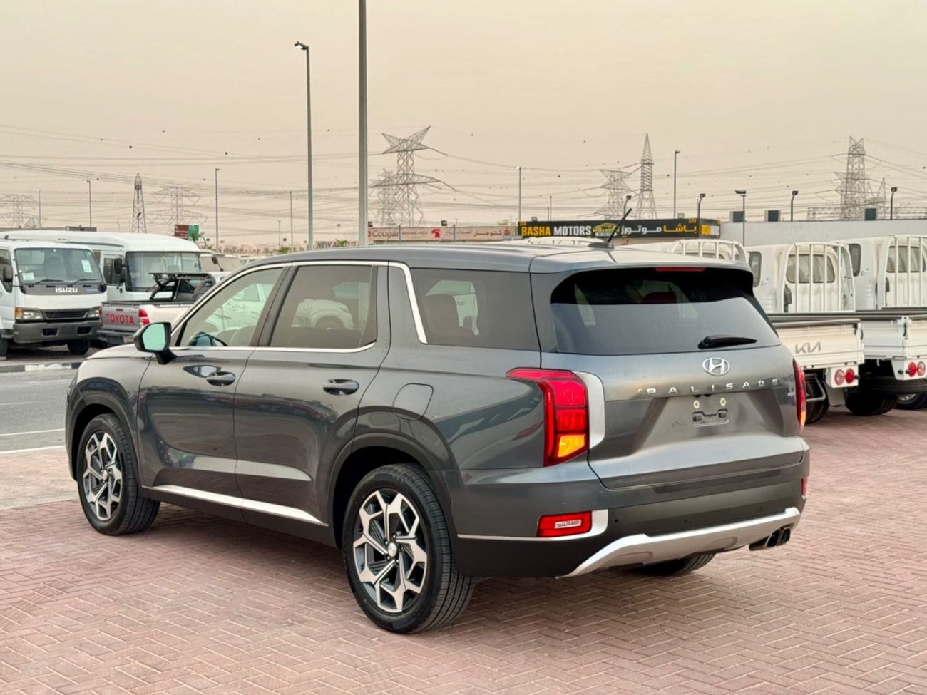 هيونداي باليساد 2021 CALLIGRAPHY RED 4x4 USA IMPORTED