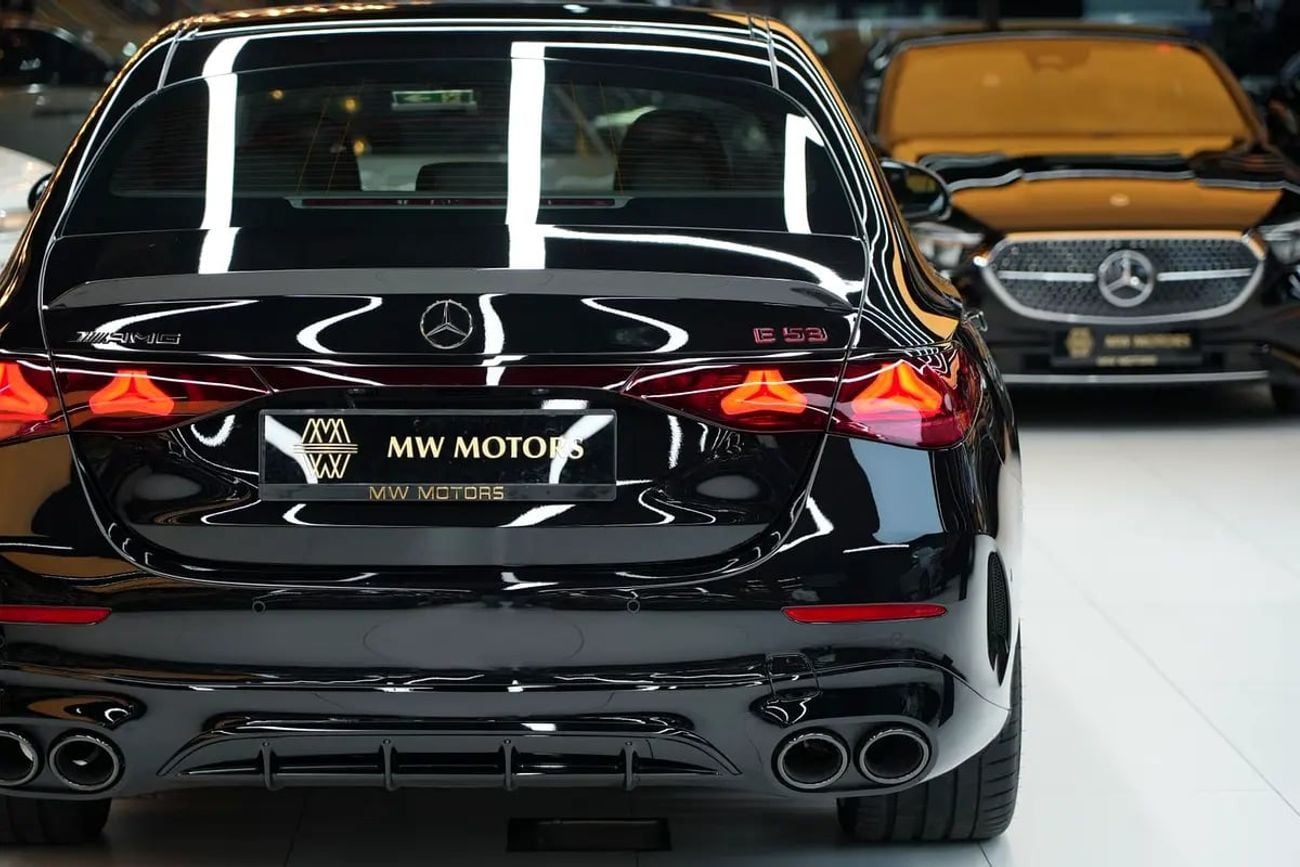 مرسيدس بنز E 53 AMG Mercedes AMG E53 | GCC 0km | Hybrid | 3.0L