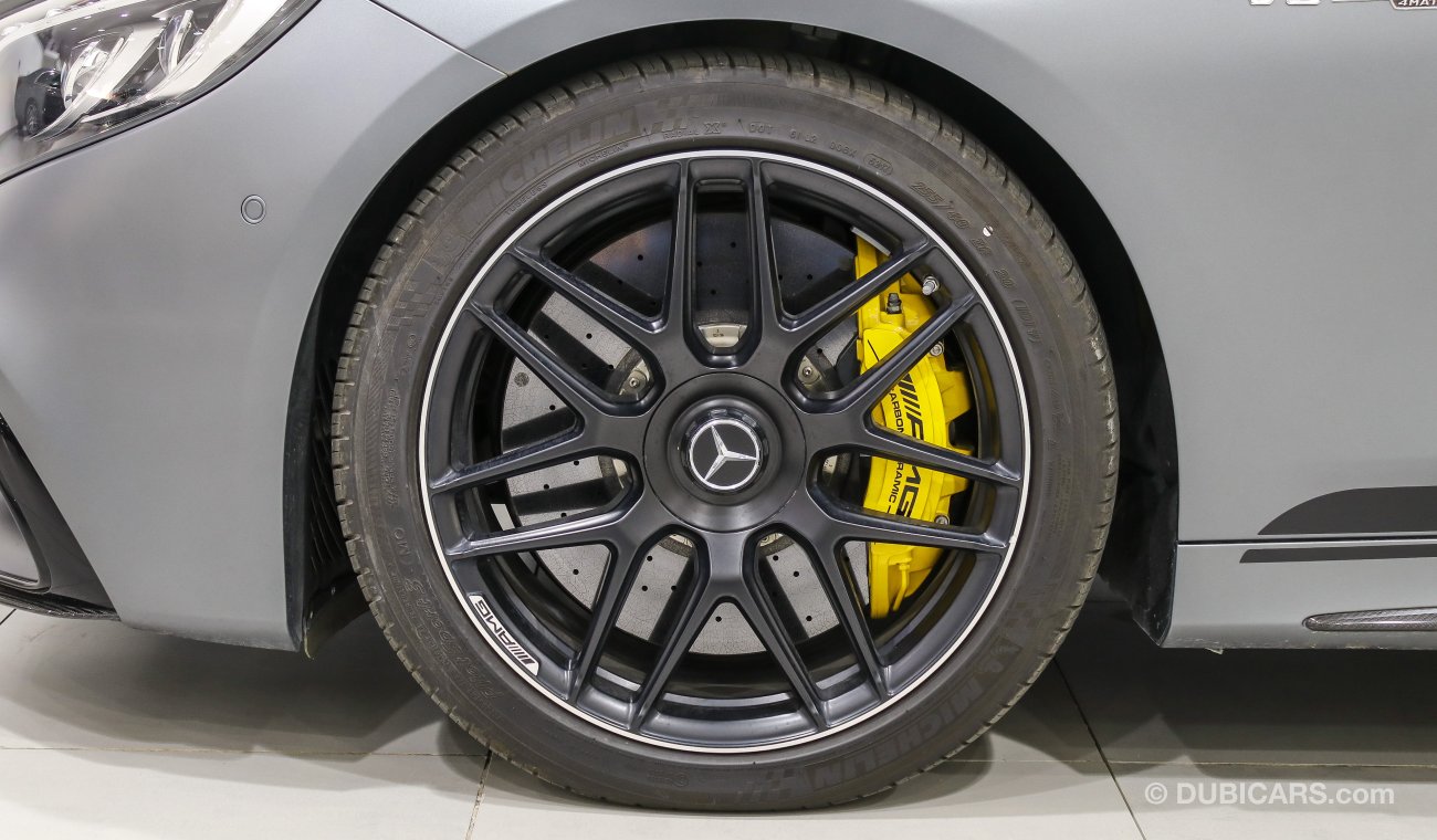 Mercedes-Benz S 63 AMG Coupe 4 Matic Yellow Night Edition