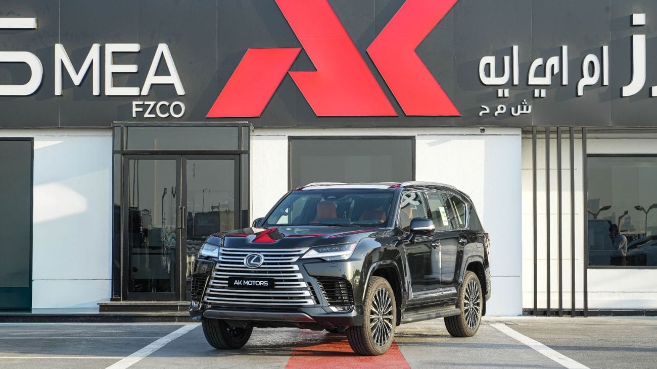 لكزس LX 600 VIP LAUNCH EDITION  w/Black Package 3.5L VIP 4 SEATS 2025 MY EXPORT PRICE