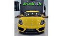 Porsche 718 Cayman Std PORSCHE CAYMAN 2015 GCC IN BEAUTIFUL SHAPE WITH FULL PORSCHE SERVICE HISTO