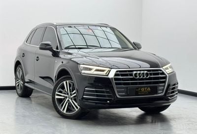 Audi Q5 45 TFSI Quattro S Line 2.0L (252 HP) 2018 AUDI Q5 45 TFSI S-Line Quattro, 1 Year Warranty, Audi Serv