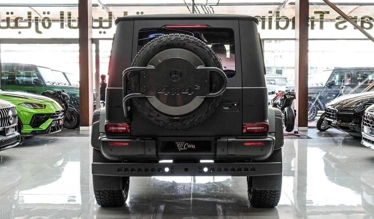 مرسيدس بنز G 63 AMG 4X4² Mercedes-Benz G 63 AMG 4X4² ( WARRANTY WITH SERVICE & FULL PPF )