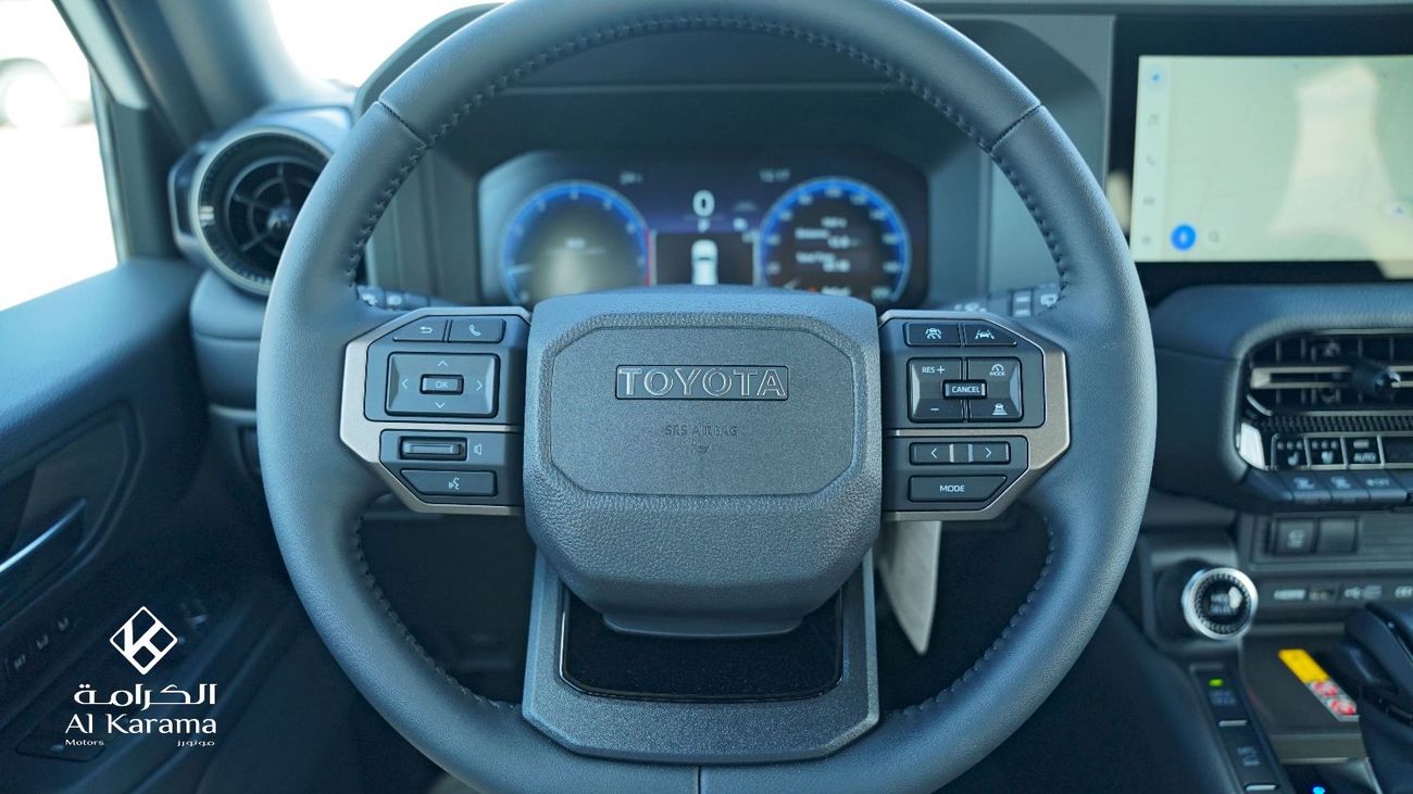 Toyota Prado Adventure 2.4L - Full Option 7 Seater SUV with 360 Camera, Radar, Wireless Charger, Seat Memory