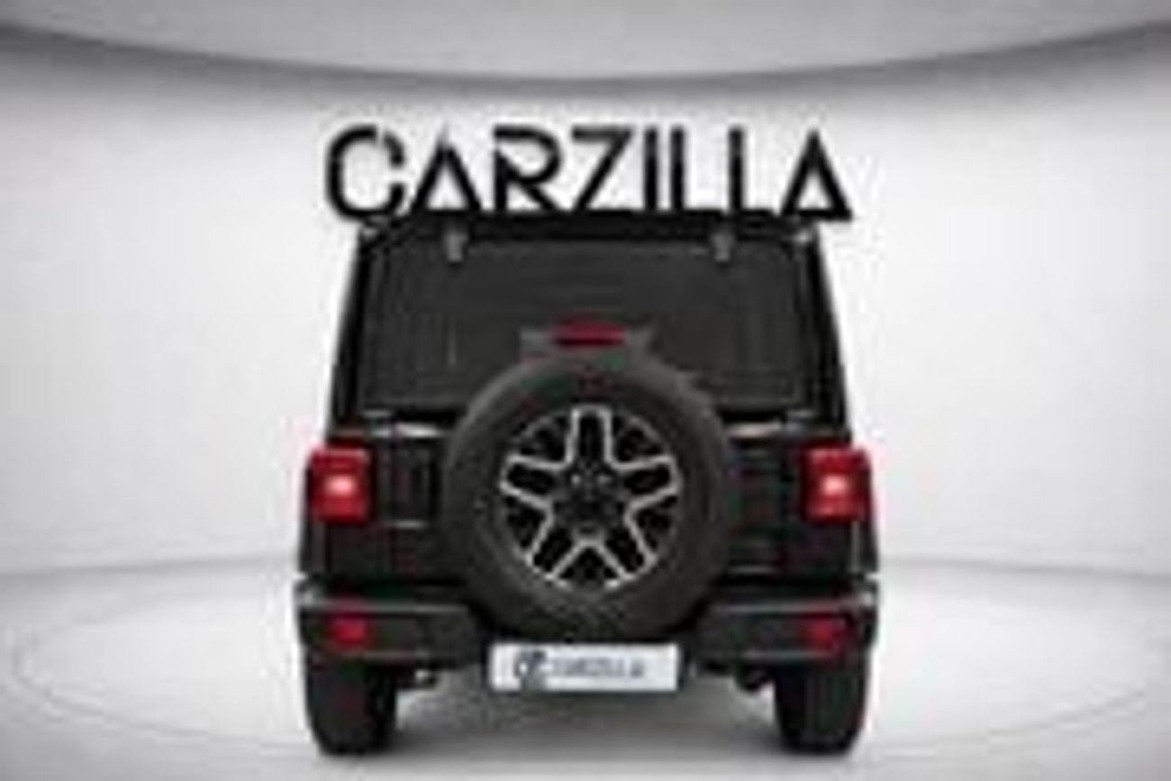 Jeep Wrangler Unlimited Sahara 2.0L A/T 3,133 AED / Monthly Jeep Wrangler Sahara Unlimited 2024 l GCC l Full Optio