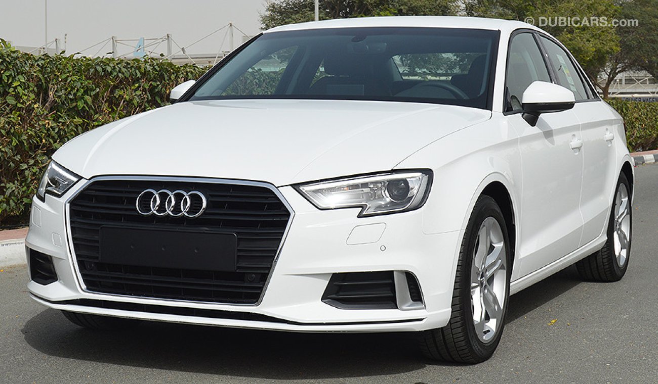 Audi A3 2018, 1.4L, GCC Specs with 3Yrs or 105K km Warranty and 45K km Free Service at Al Nabooda