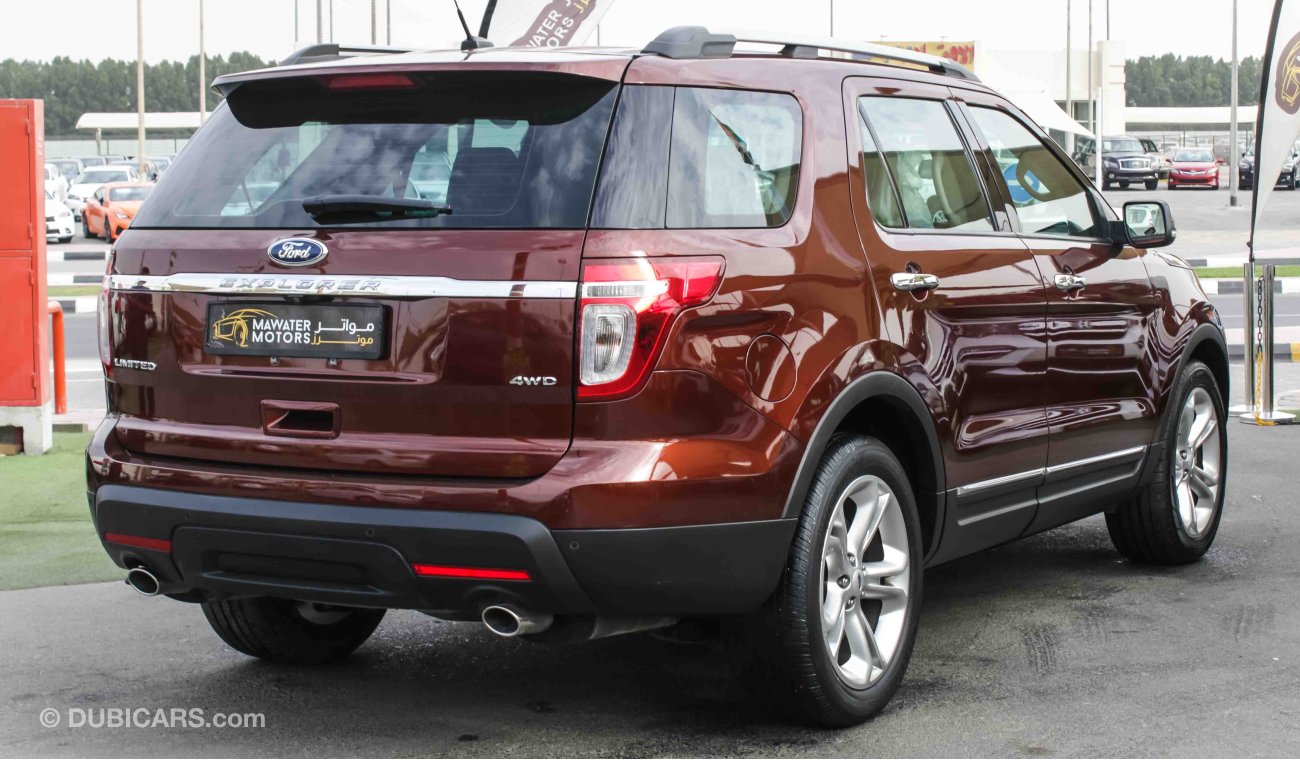 Ford Explorer Limited 4WD AGENCY WARRANTY FULL SERVICE HISTORY GCC SPECIFICATION