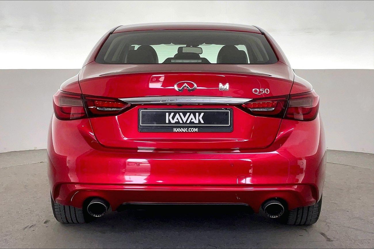 إنفينيتي Q50 Premium / Luxe | شامل الضمان | 0 ﺪﻔﻋﺓ ﺃﻮﻟﻯ