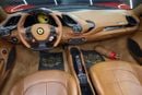 Ferrari 488 Spider Carbon Exterior/Interior, Passenger Display, GCC Specs!!