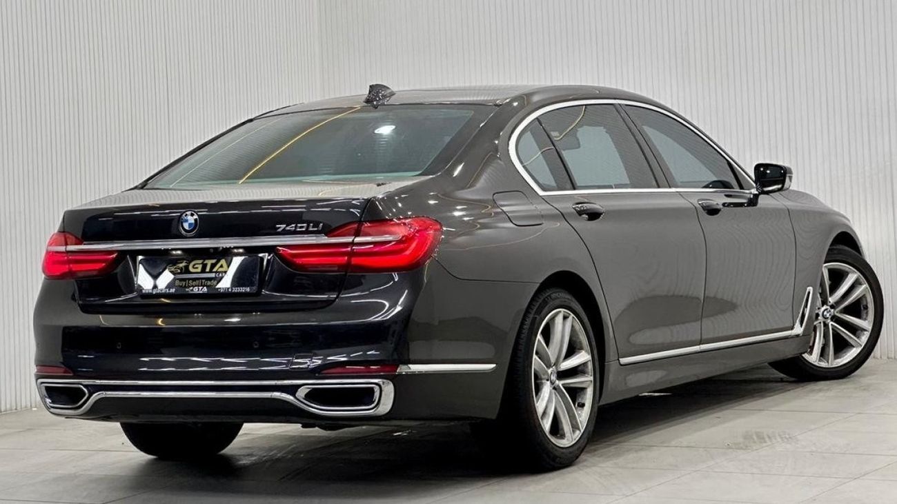 BMW 740Li Executive 2017 BMW 740li, June 2025 BMW Service Pack, Warranty, Full Options, Low Kms, GCC