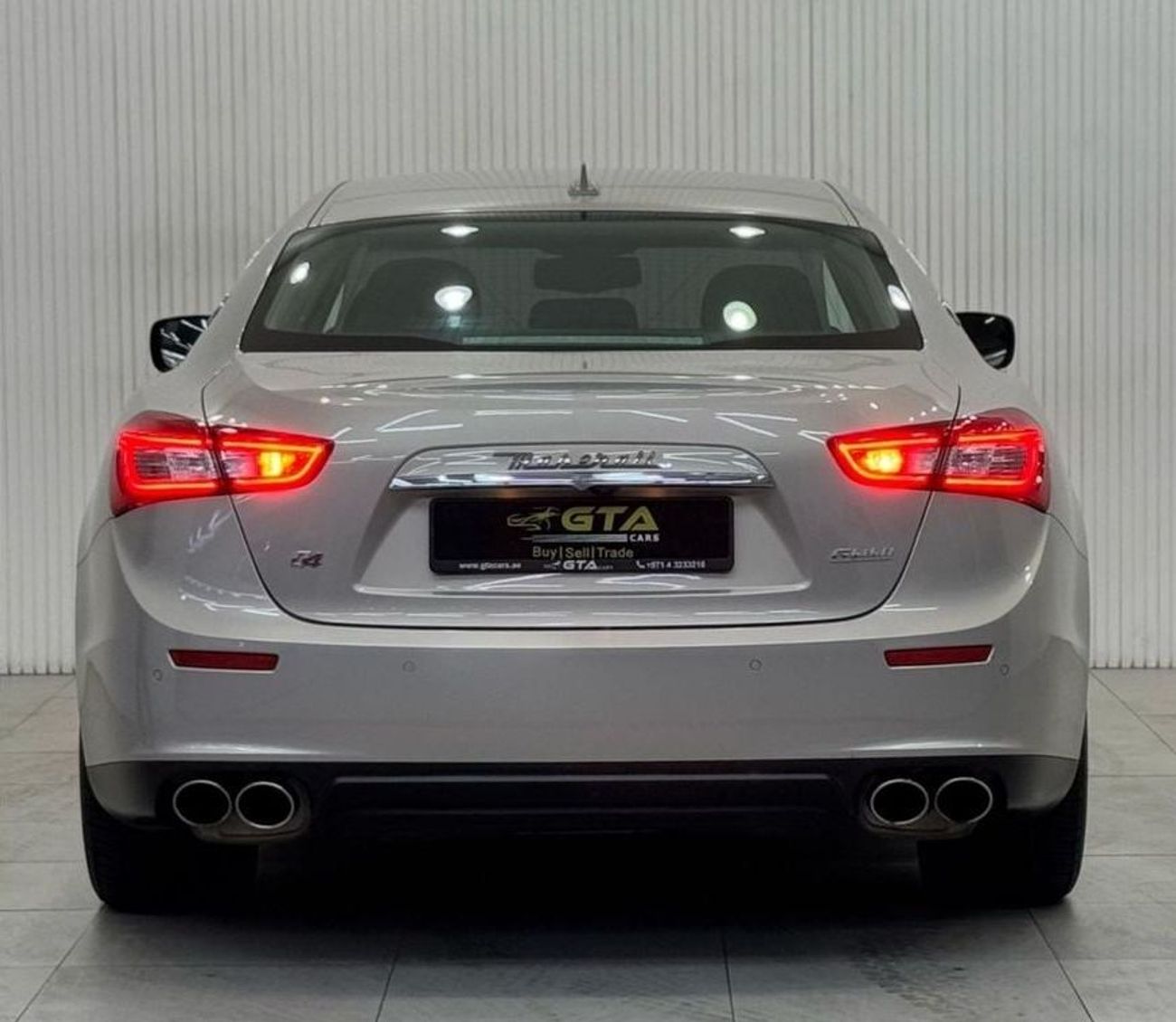 مازيراتي جيبلي S Q4 3.0L (410 HP) 2016 Maserati Ghibli S Q4, Full Service History, Carbon Fiber Package, Excellent