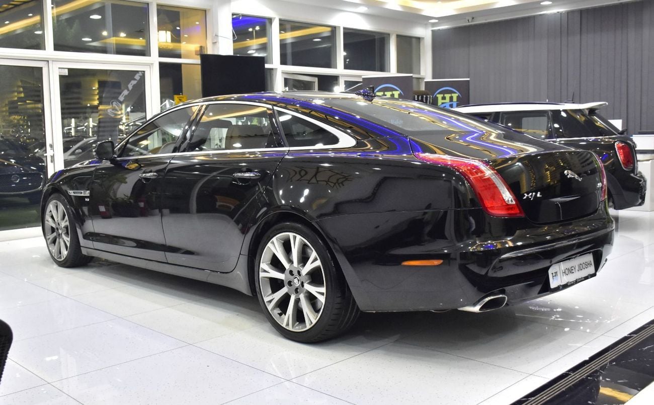 Jaguar XJL  EXCELLENT DEAL for our Jaguar XJ L 5.0 ( 2013 Model ) in Black Color GCC Specs