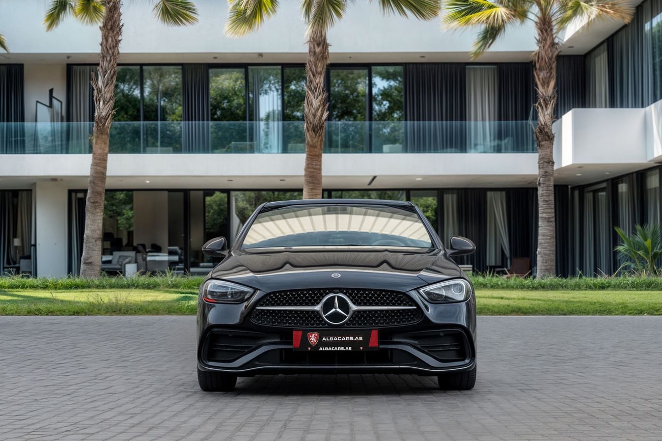 مرسيدس بنز C 200 C200 Premium Plus | 4,309 P.M | 0% Downpayment | AGENCY WARRANTY
