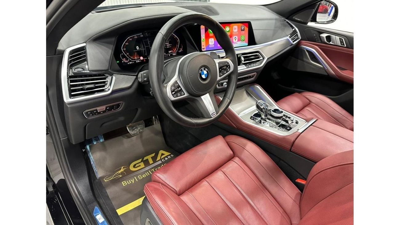 BMW X6 xDrive40i Luxury M Sport Package 2020 BMW X6 xDrive40i M-Kit, May 2025 BMW Warranty + Service Pack,