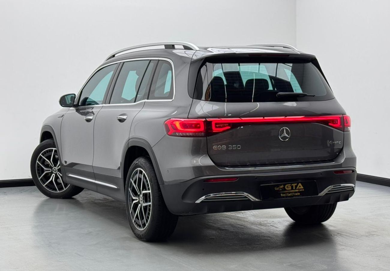 مرسيدس بنز EQB 350 2023 Mercedes-Benz EQB 350 4Matic, 2028 Mercedes Warranty, 2028 Mercedes Service Contract, GCC