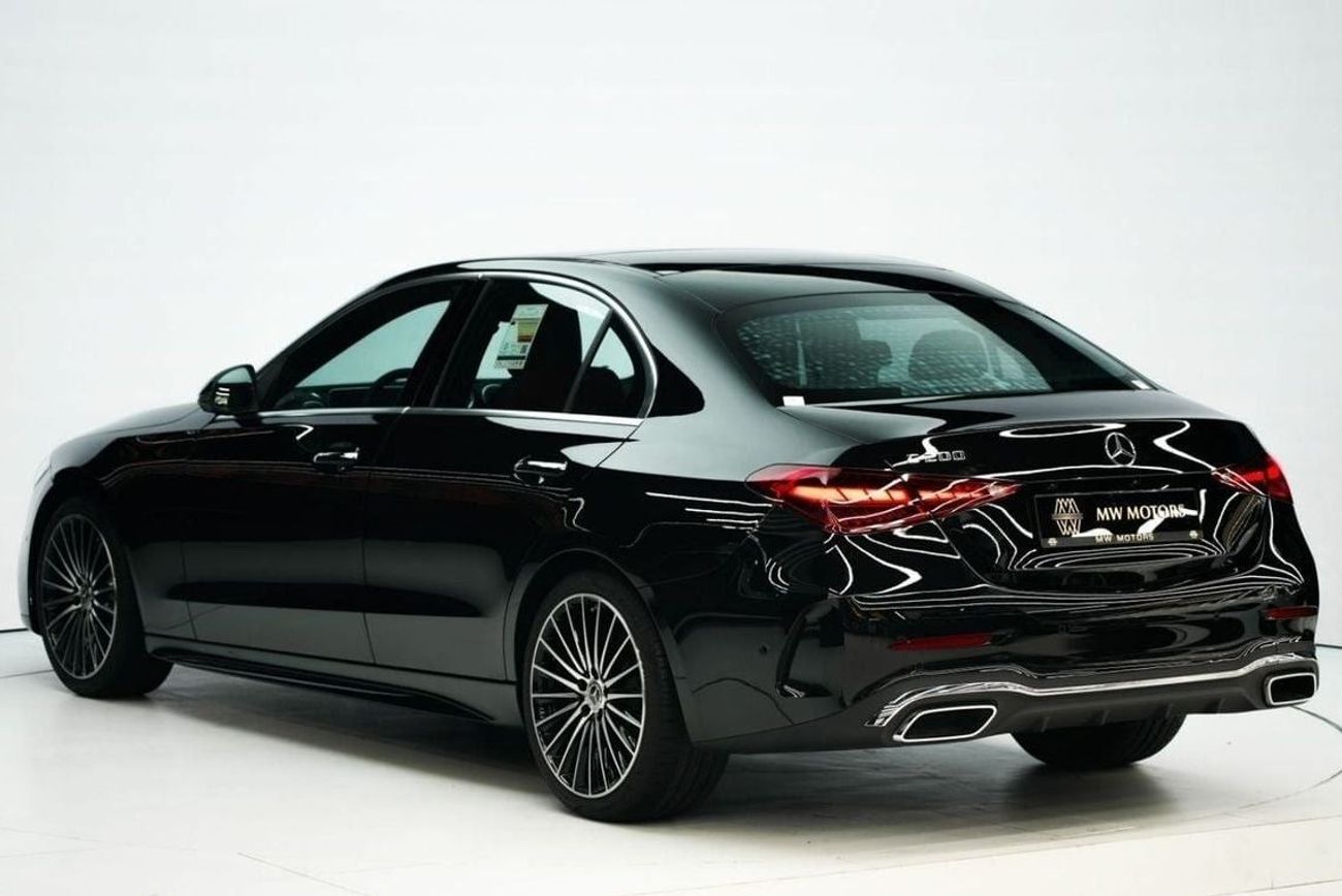 Mercedes-Benz C 200 Mercedes-Benz C 200 Premium Plus | 2025 GCC 0km | Agency Warranty | AMG Package | 360 View